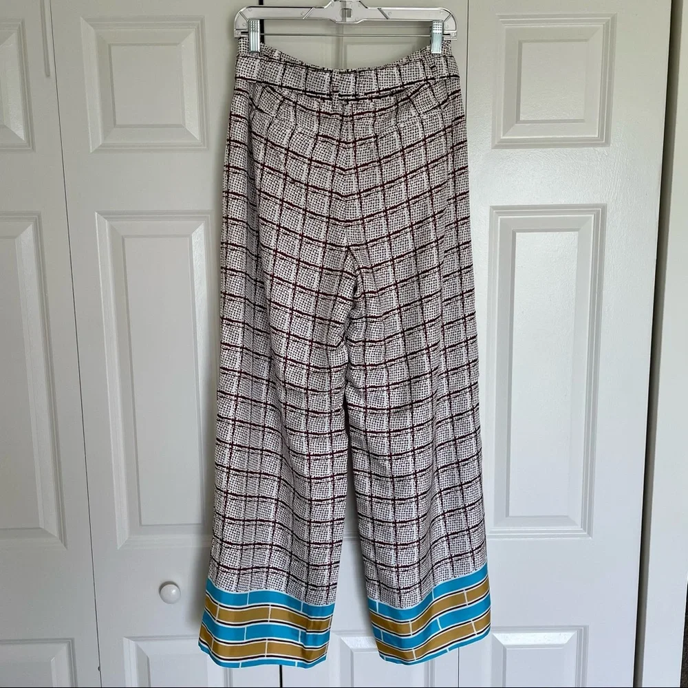 J.Crew Collection Mid-Century Modern Silk Trouser 🪺 - Picture 2 of 3
